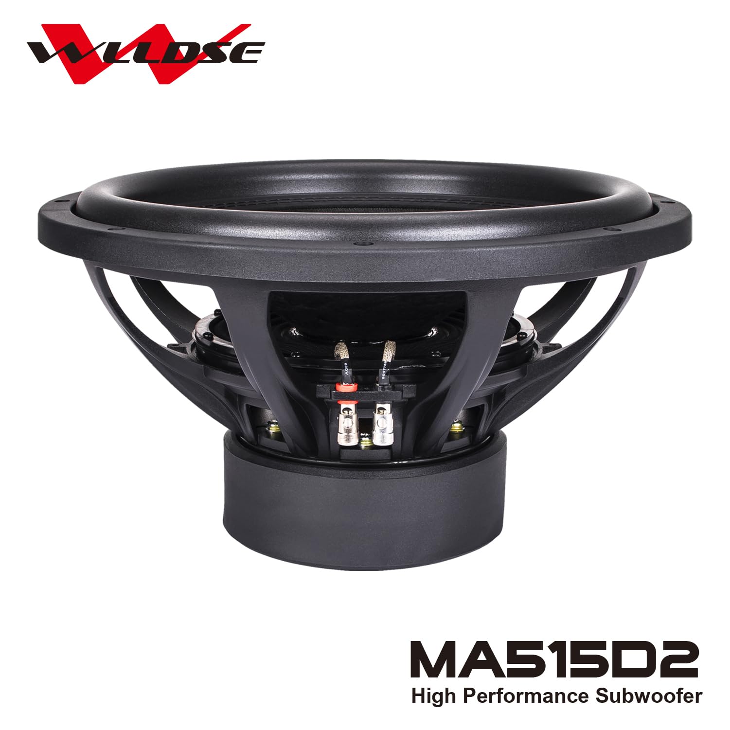 【2本セット】15インチウーファー 400w 8Ω（ピーク1600w） Amazon.co.jp: WLLDSE 15インチ 2400ワット ピークモーメンタリパワー